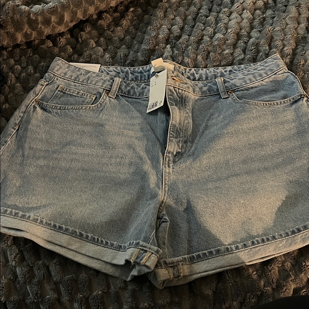 H&M Light Blue Jean Shorts